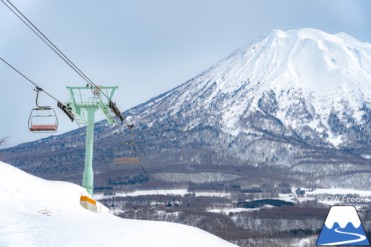 ニセコ東急 グラン・ヒラフ｜ありがとう、センターフォーリフト。運行最終日は、3月31日。38年間がんばった日本最古のクワッドリフトに感謝を込めて…。